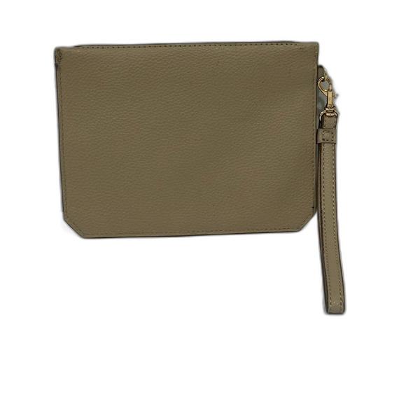 Anne Klein Wristlet Clutch Women’s Color Cream Gold Tone Hardware - Picture 2 of 7